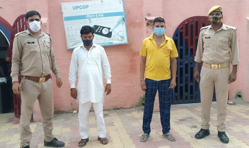 Arrested for leaving destitute cows near another village