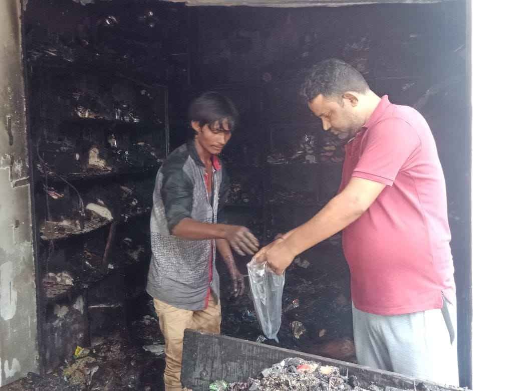 Three incidents in the last 24 hours, a fire was stolen in the shop near the SP office