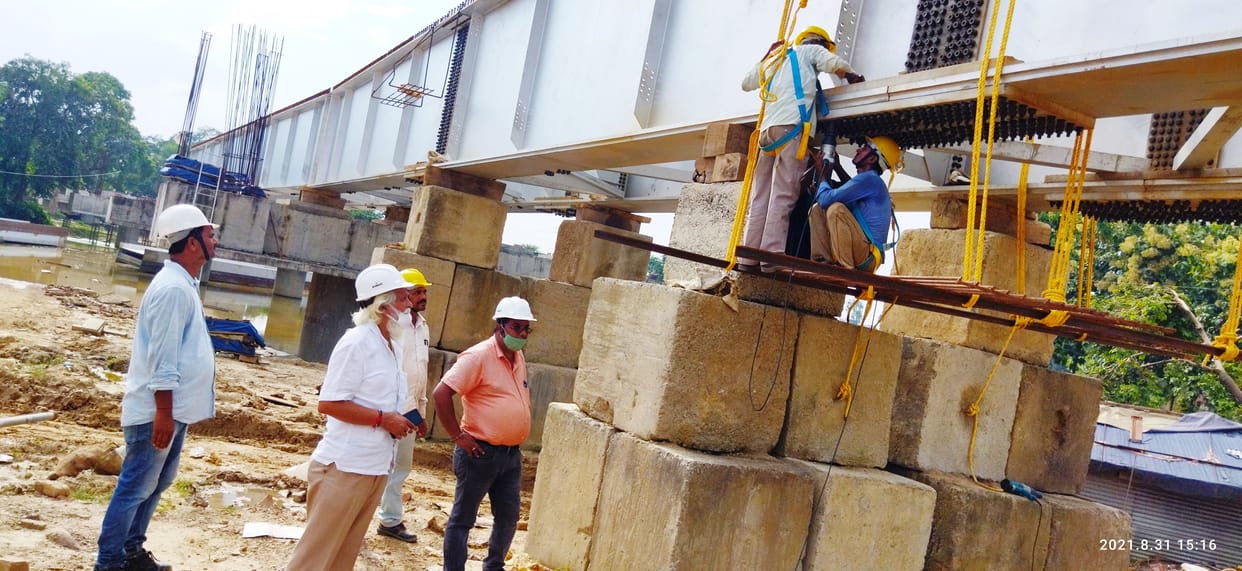 Work accelerated, Tadighat-Mau rail section project will be completed by December next year