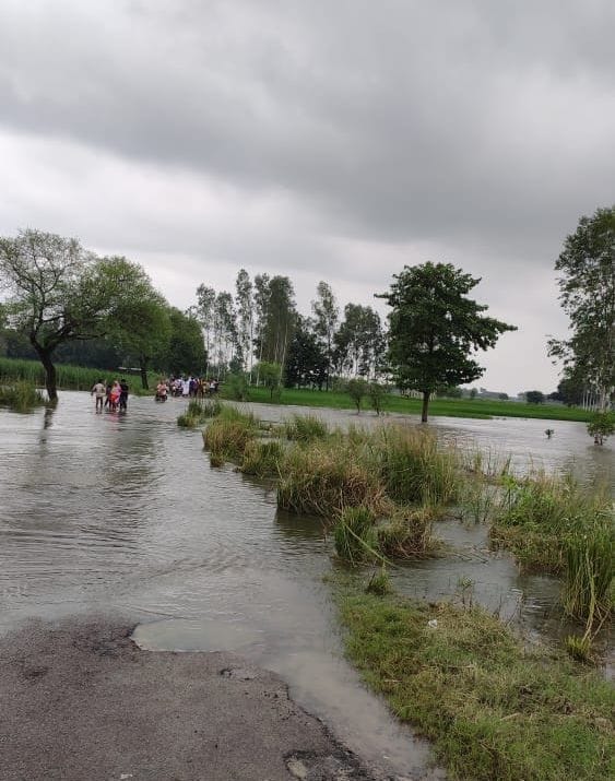 Vishuhi river havoc, flood caused havoc in two dozen villages