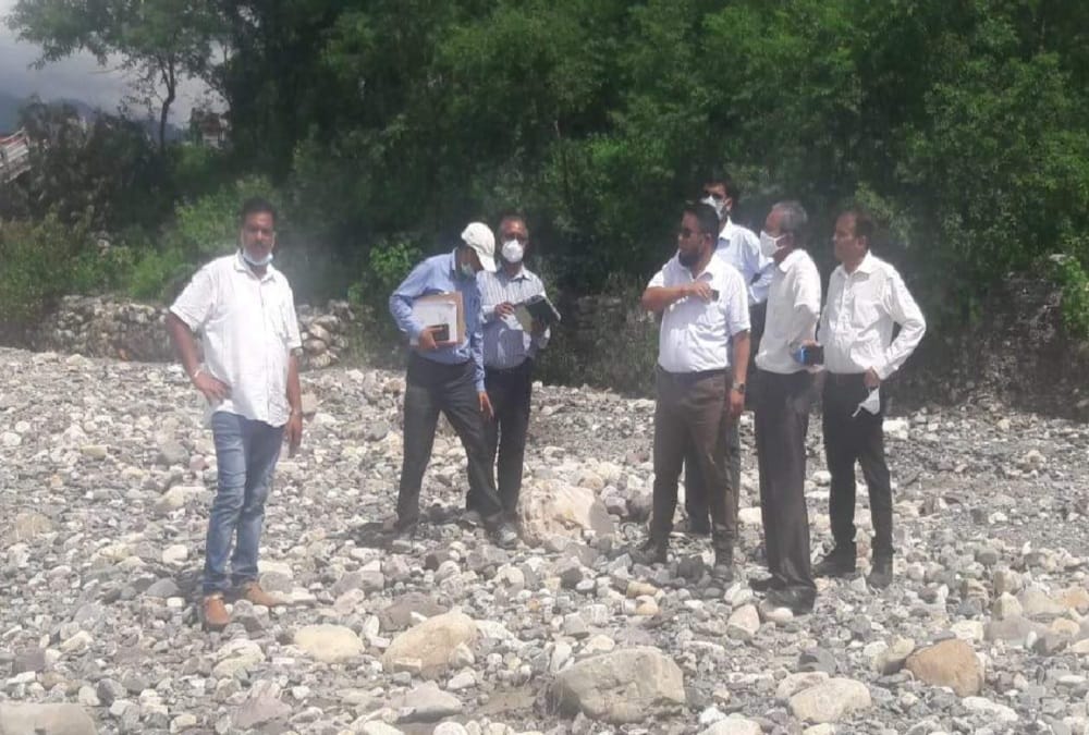 Rishikesh News: High level investigation team inspected Ranipokhari Collapsed bridge