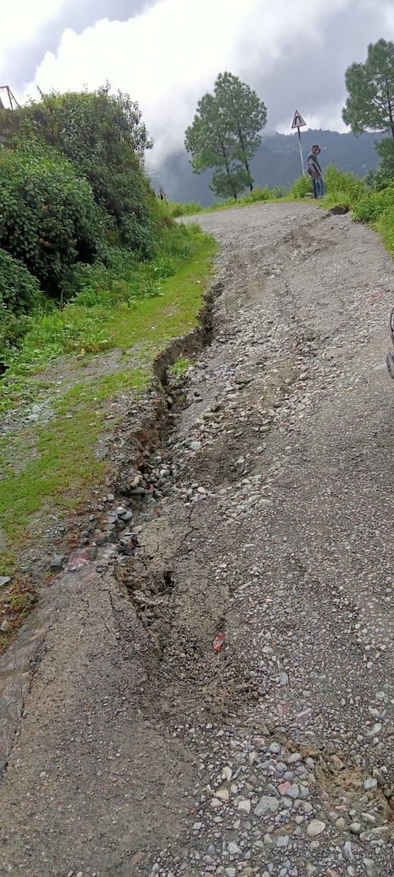 Dent in Road