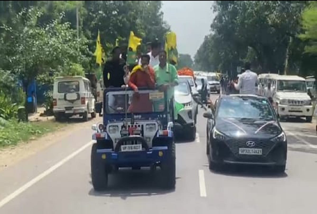 Up: Raja Bhaiya departed for Ayodhya with Sankalp Yatra to visit Uttar Pradesh after Darshan Ramlalla