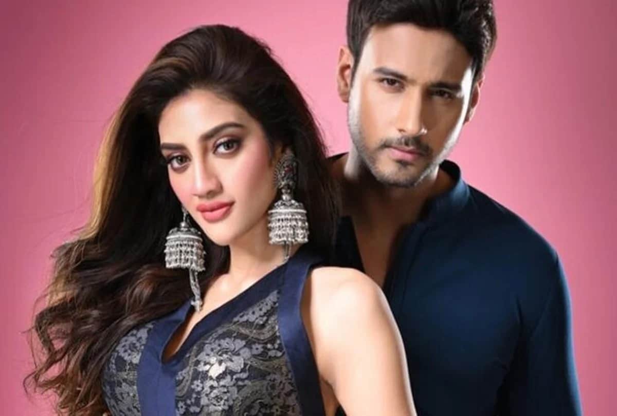 Nusrat jahan celebrated durga puja with yash dasgupta their sweet bond will melt your heart see photos