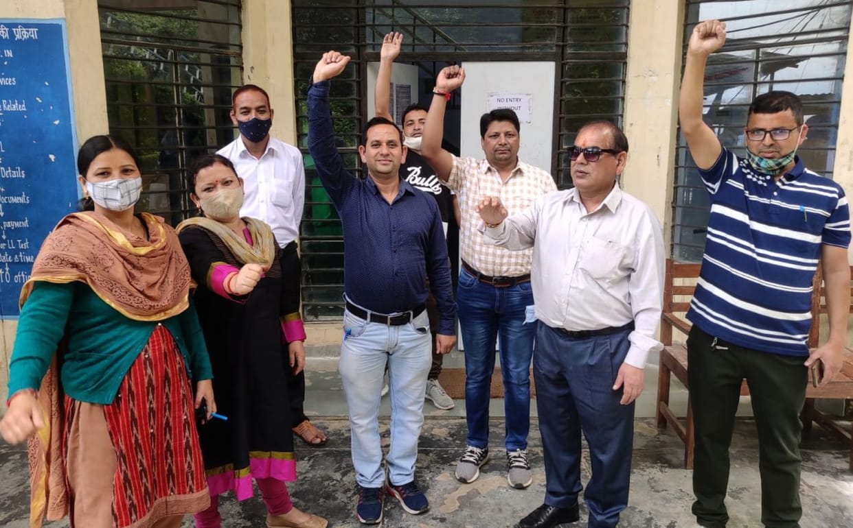transport department personnel Work boycott started