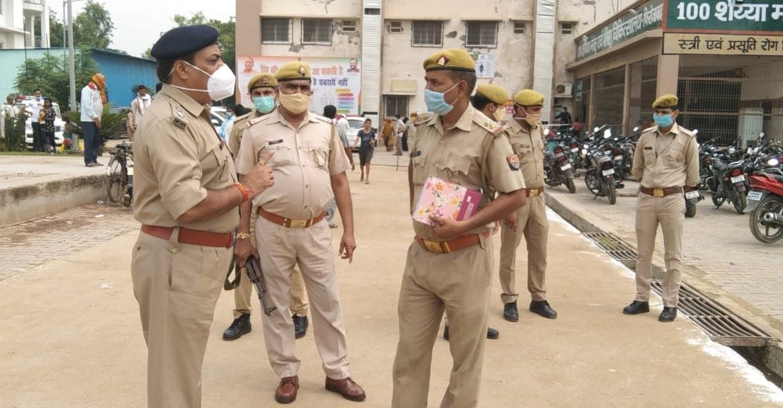 Force deployed in hundred bed hospital