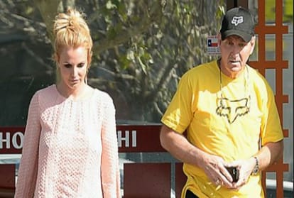 Britney spears father suspended from conservatorship singer gets november hearing