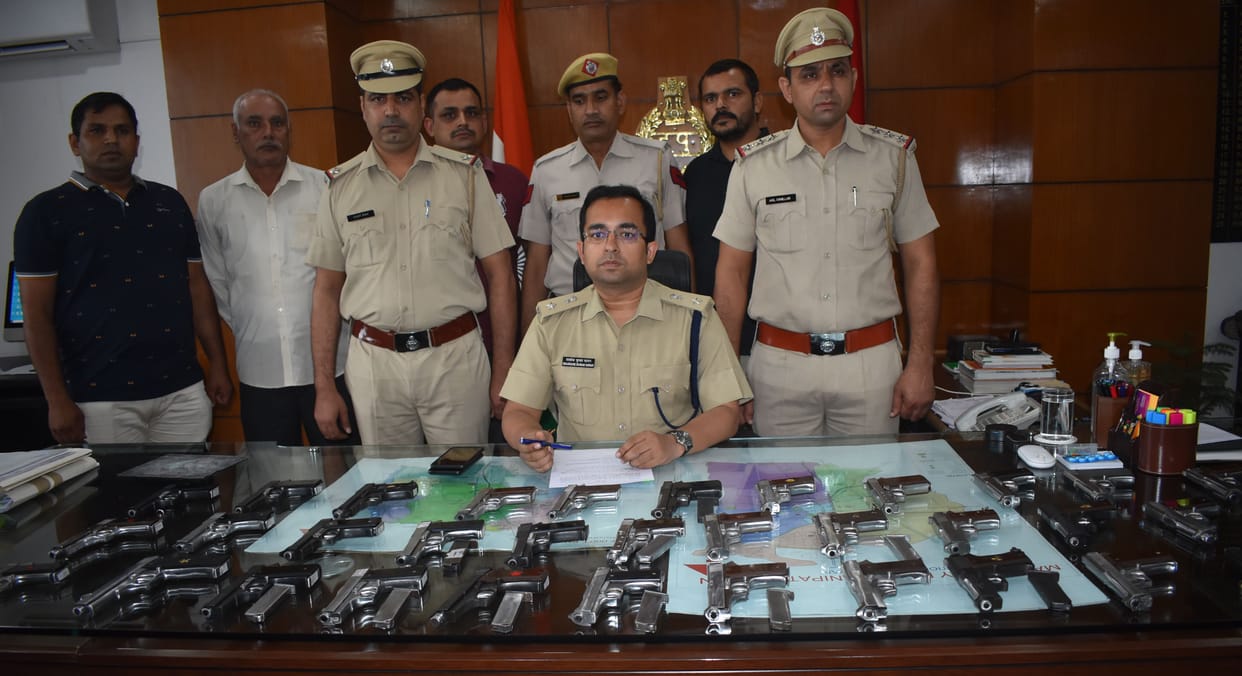 Illegal weapons were brought from trains and buses, not cars