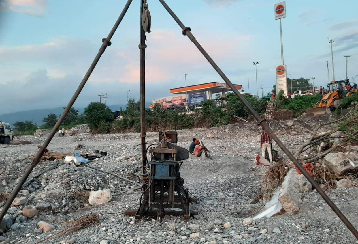 Soil investigation started for new motor bridge construction