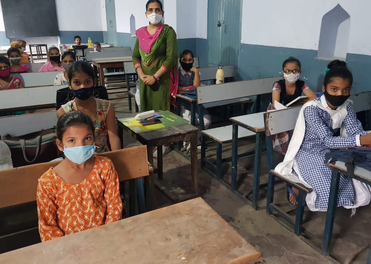 Raunak returned to primary schools opened after 18 months