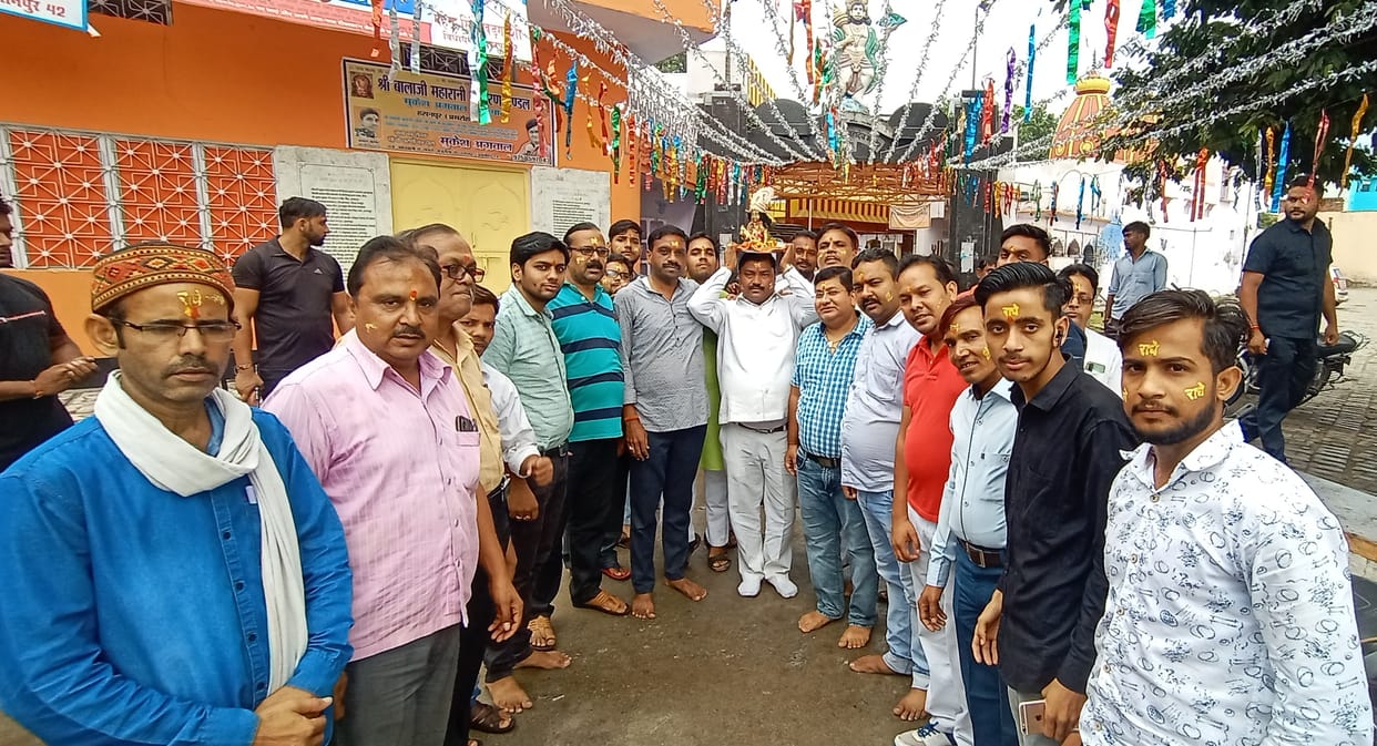 Ramdol procession taken out with pomp