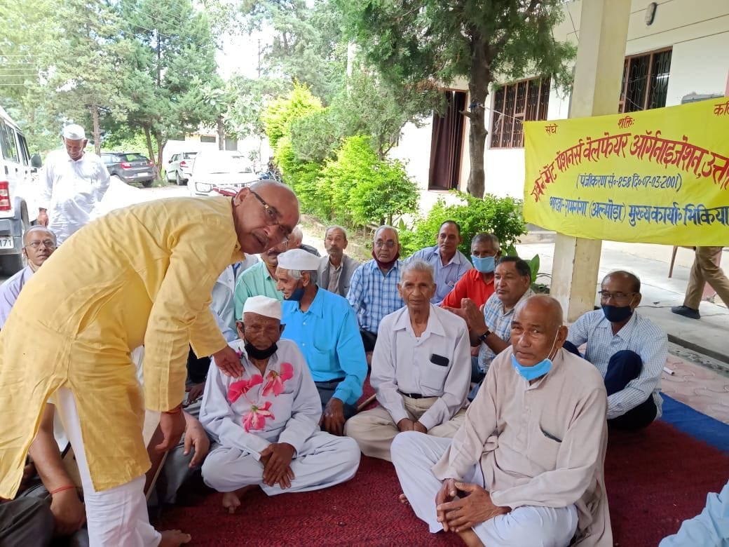 Agitation by Pensionor of Bhikiyasain