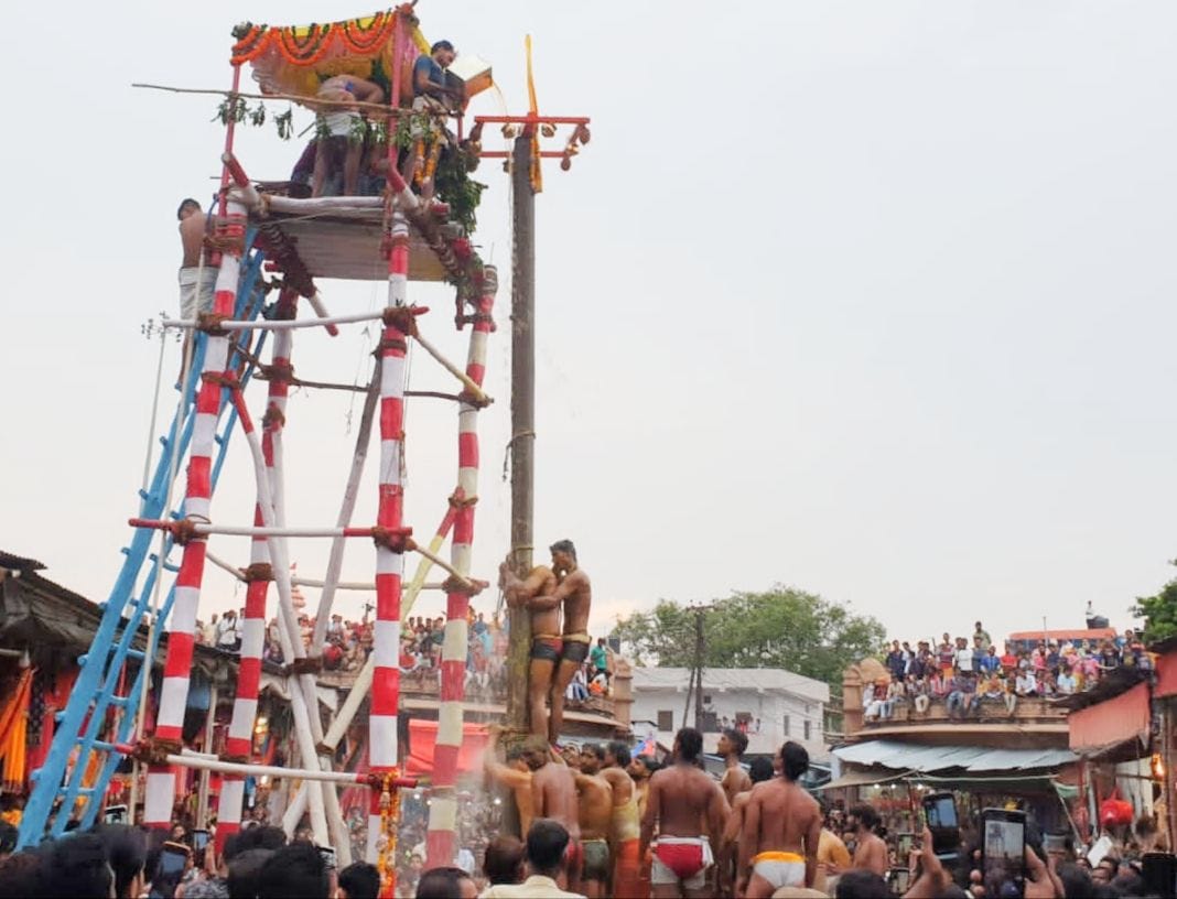 Mathura: Vishnu wrestler reached the summit, caught the victory flag