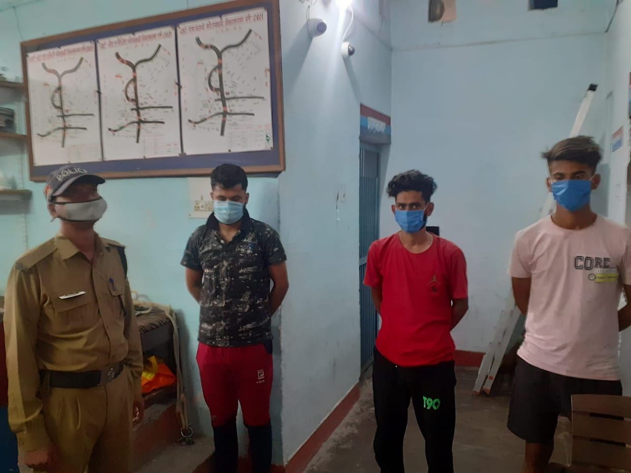 The three accused who shot the dairy operator arrested