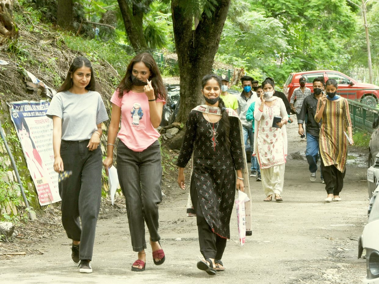 rampur college open, 50 percent student came