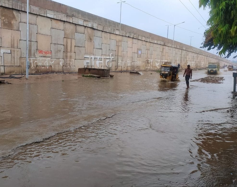 Mathura: From the highway to the city filled with water everywhere