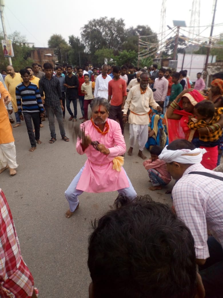 peer yatra, celebration in temple