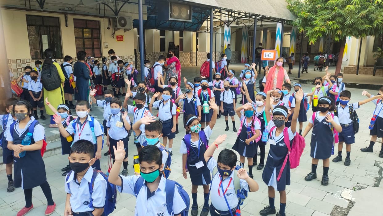 Schools opened in UP: There is tremendous enthusiasm among the children, Chief Minister Yogi congratulated