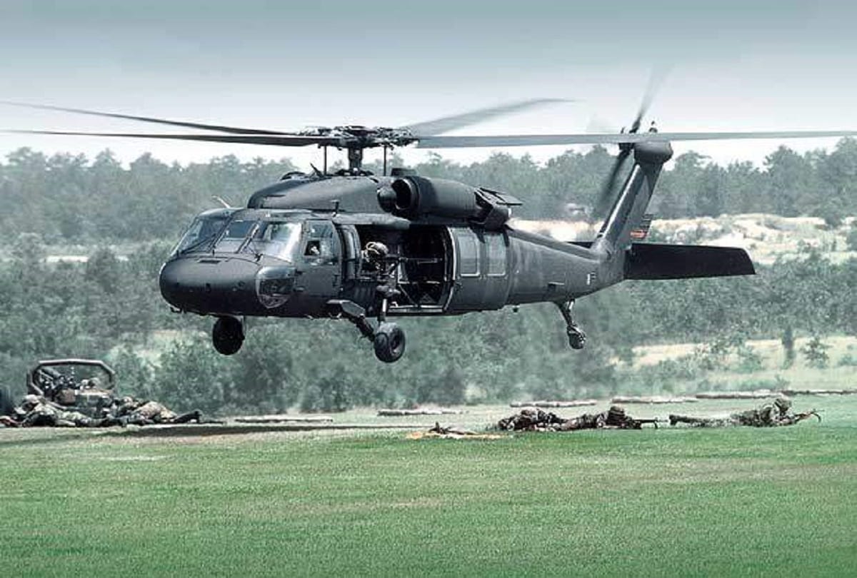 America Navys MH-60S Seahawk helicopter crashes rescue operation continues in search of pilot and crew member