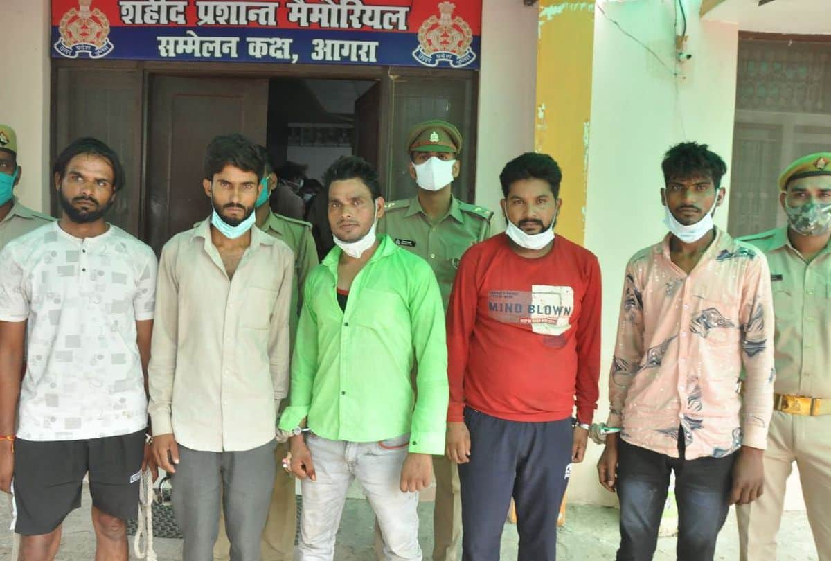 Agra Police Arrests Miscreant Who Looted 11 Lakh Rupees Cash Of Petrol Pump