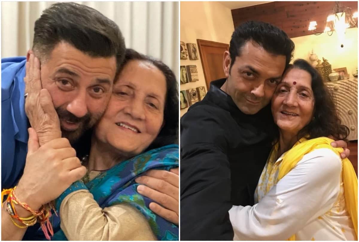 Sunny Deol And Bobby Deol Wished Mom Prakash Kaur On Birthday