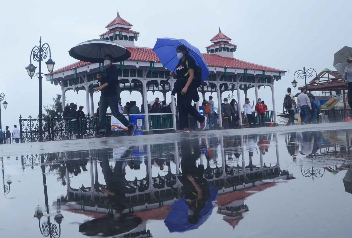 weather update himachal pradesh light rain in shimla