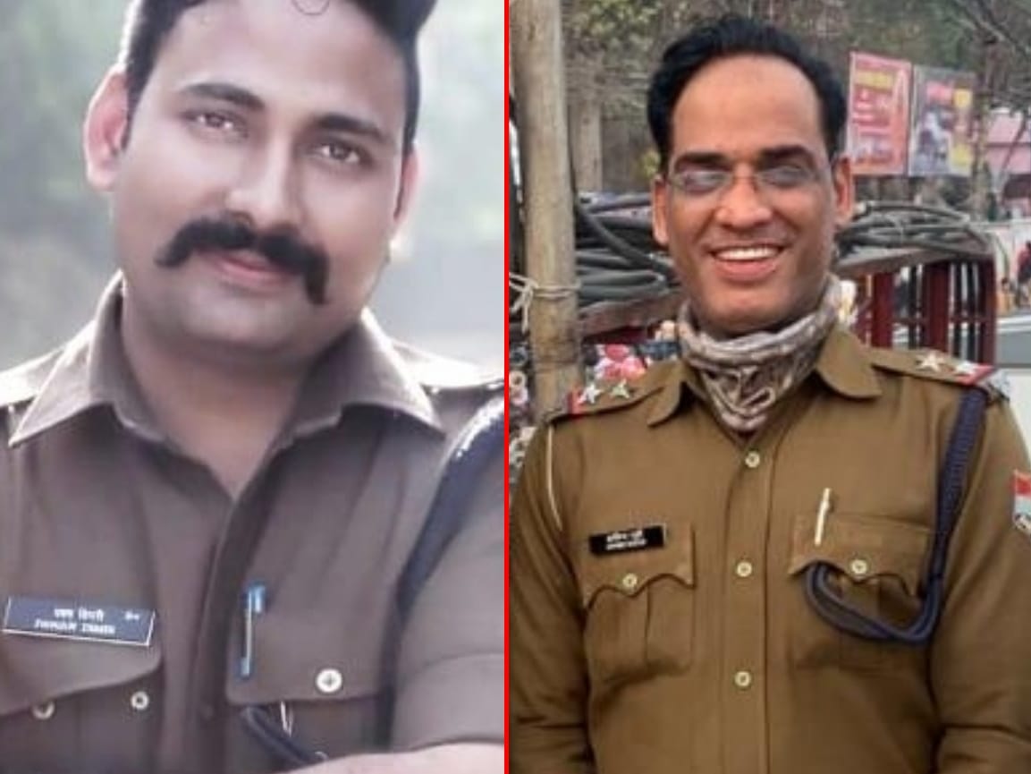 haridwar news: elderly woman left by family, two police officers performed cremation as son