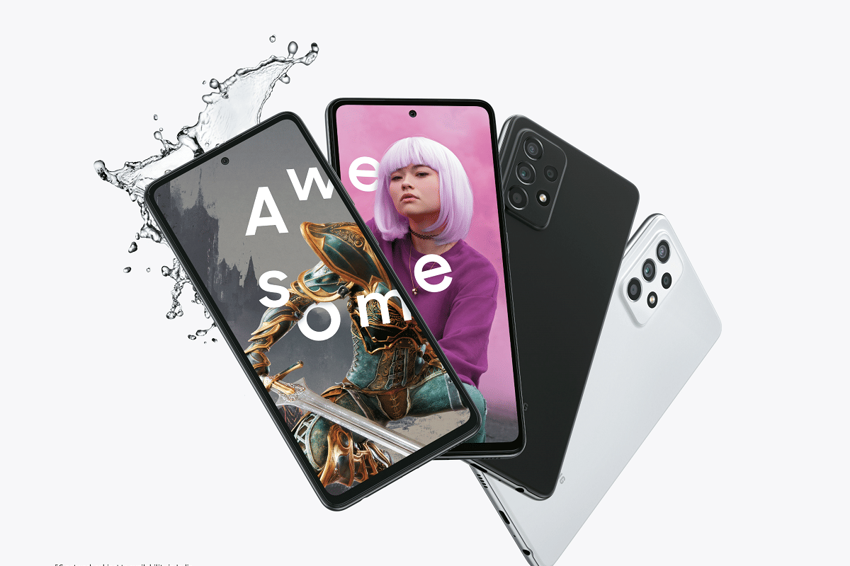 Samsung Galaxy A52s 5G स्मार्टफोन भारत में हुआ लॉन्च, वनप्लस से होगा मुकाबला Samsung Galaxy A52s 5G Smartphone Launch in India with 64 Mega Pixel Camera Know Price Specification Feature Samsung Galaxy A52s 5G Launched in India With Quad Rear Cameras Snapdragon 778G SoC