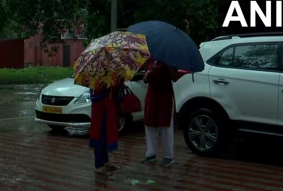 school reopening today in delhi: even heavy rain could not stop students from coming school says happy to meet friends were waiting for this day see photos