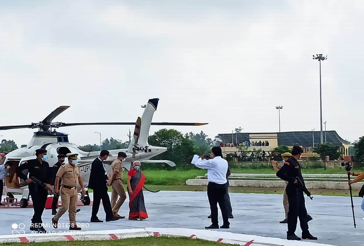 Up Governor Anandiben Patel Said In Kasganj About Tb Patients And Children Education