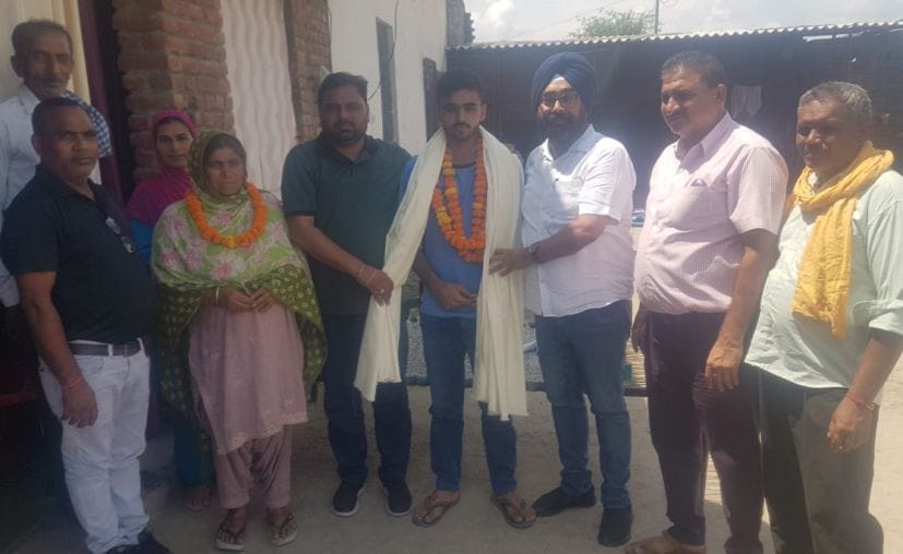 Gold Medalist Gaurav Felicitated