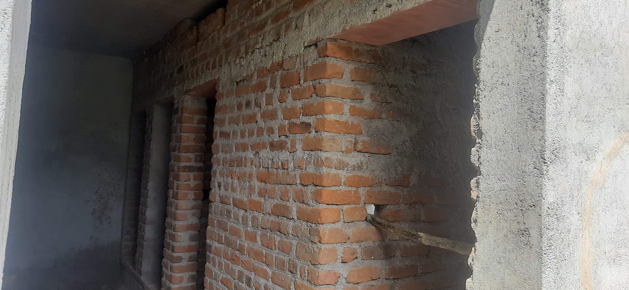 communal toilet incomplete in banyana