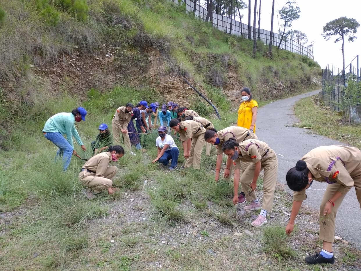 Cleanliness campaign launched in Rajgarh College