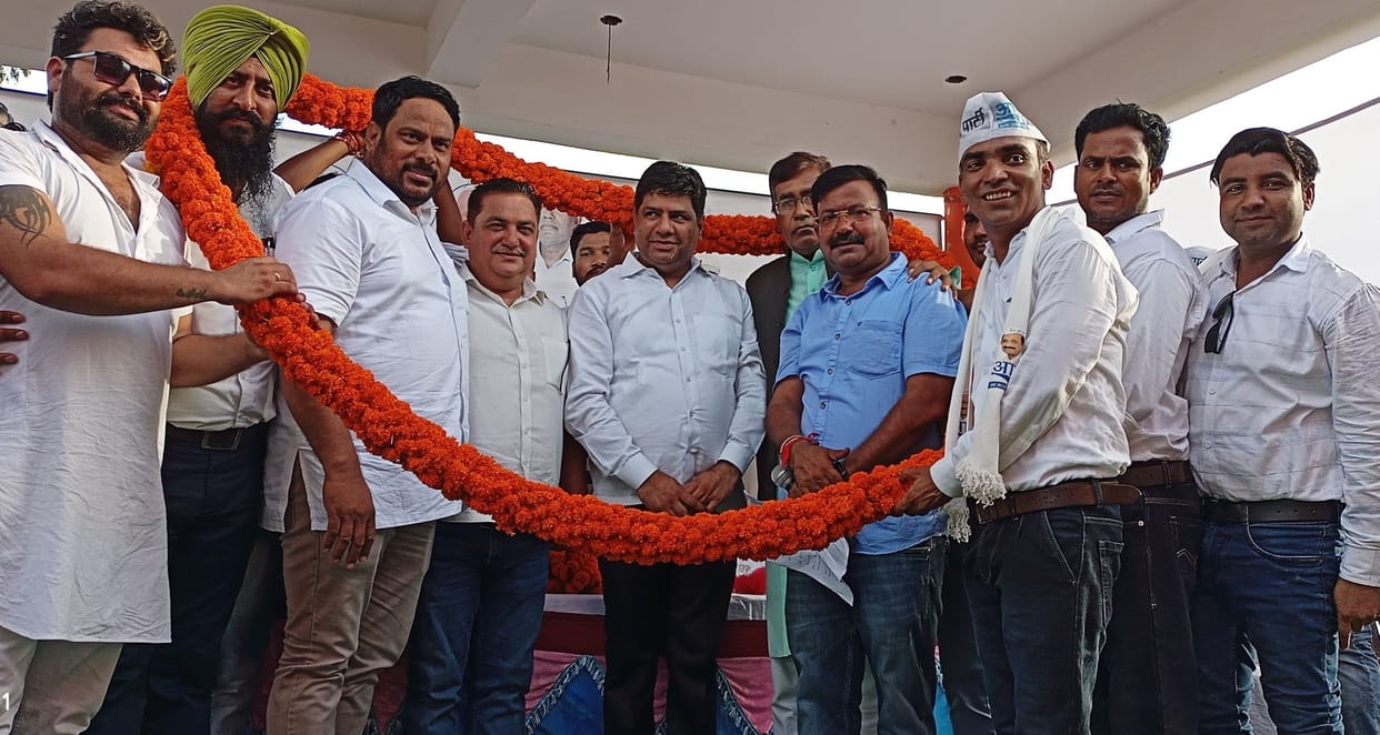 AAP State Head in Shaktifarm