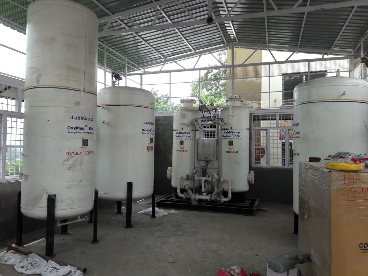 Another oxygen plant will start in a week
