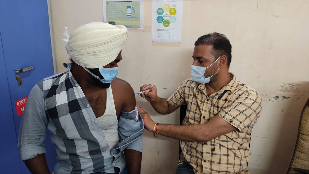 five lakh people got vaccination
