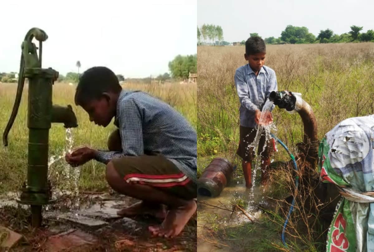 Hand pump and boring throwing water without running in gorakhpur