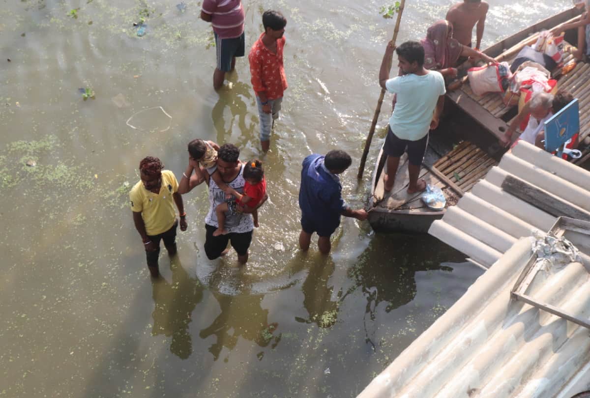 flood of Gorakhpur Rapti river flood 2.23 meters above danger mark situation of 23 years ago flood
