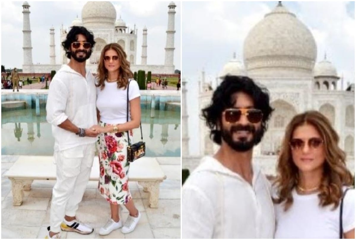 Vidhyut Jaamwal Bollywood Actor Visit Agra Taj Mahal: Bollywood Actor Vidhyut Jaamwal Visits Taj Mahal Today