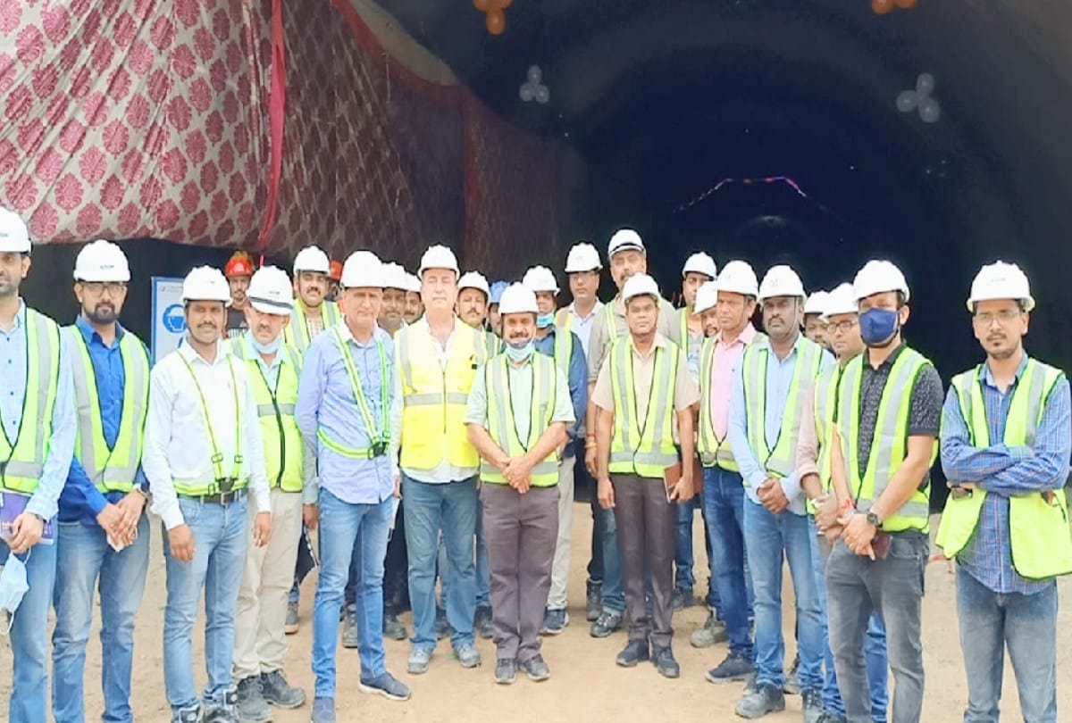 Bilaspur: Inauguration of the fifth tunnel of Bhanupally-Bilaspur railway line