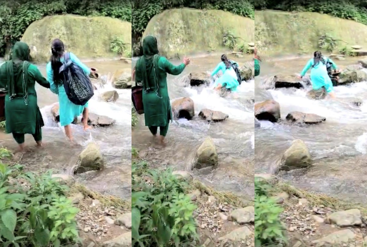 covid Vaccination: Khad stopped the steps of the health worker, but could not deter her high spirits