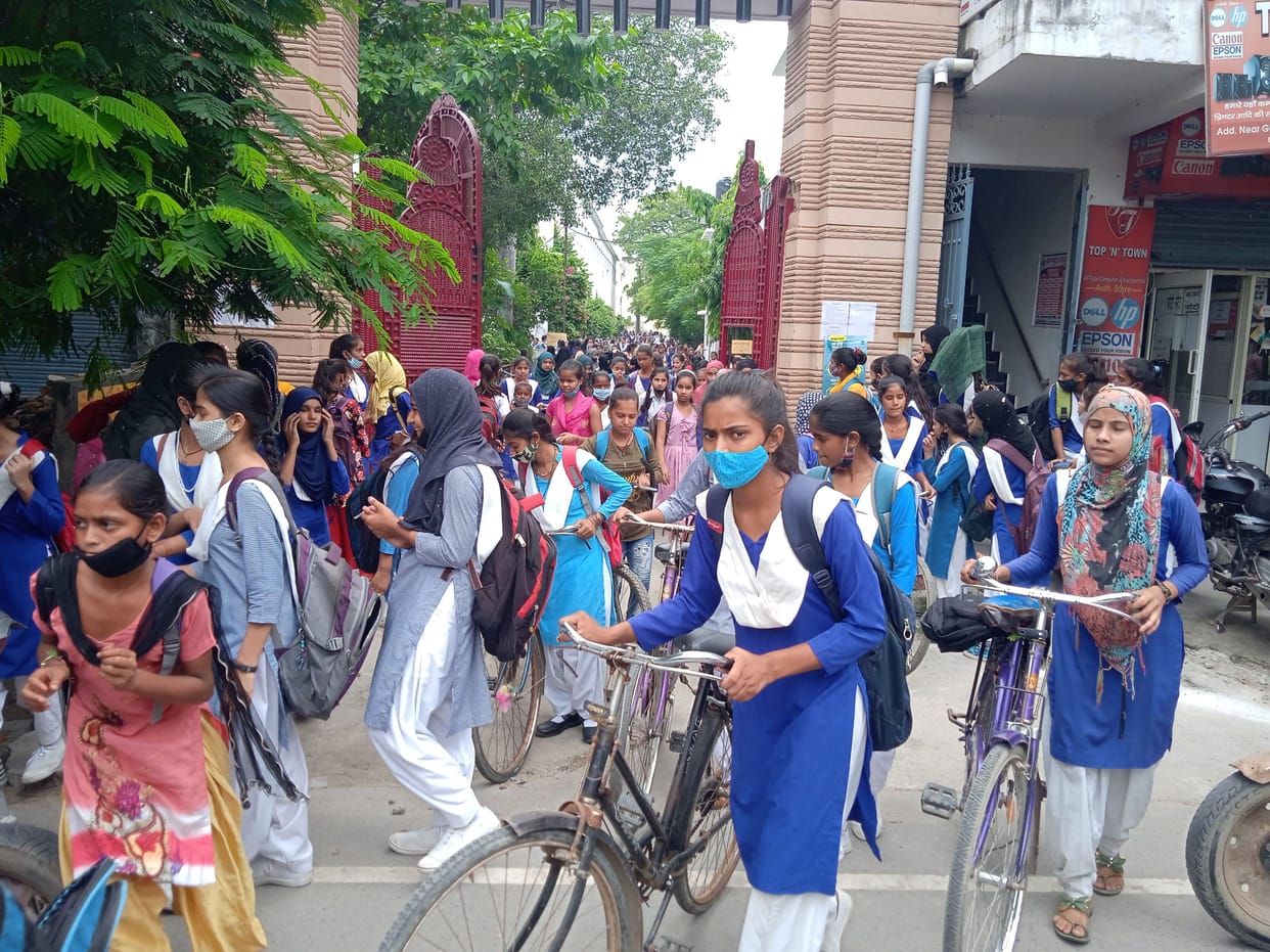 The guide line was not followed during the holiday in the schools
