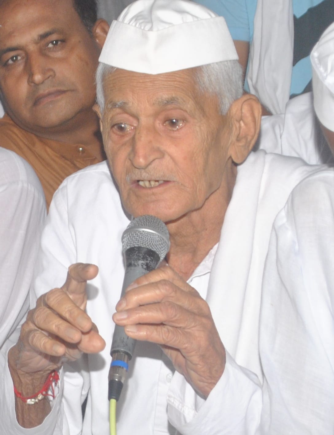 Even if I am old, I will definitely go to the panchayat: Baba Surajmal