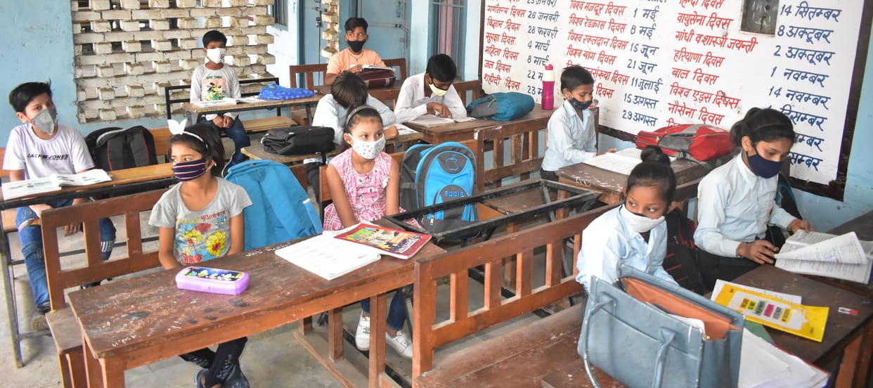 Parents not showing interest in sending young children to school