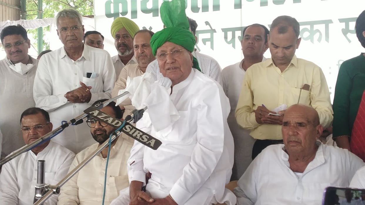 State government robbed, Haryana owes 2 lakh 50 thousand crores: OP Chautala