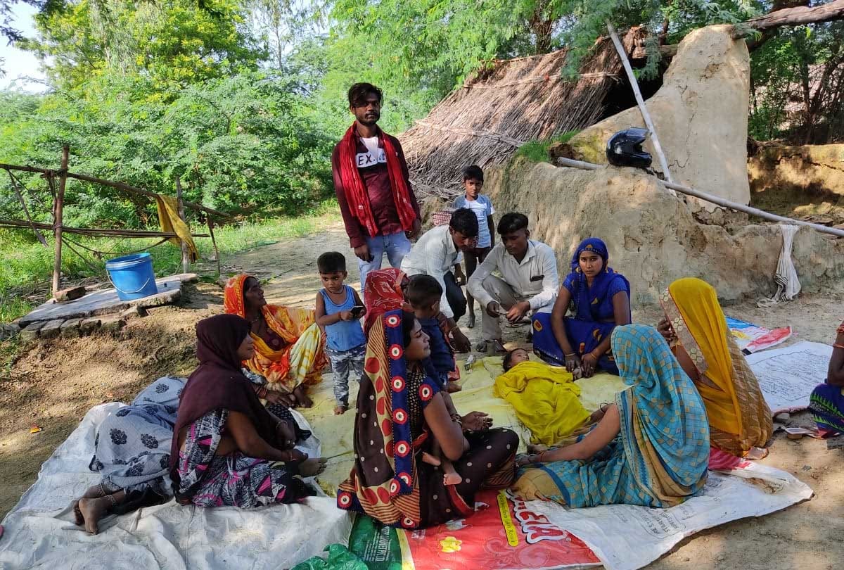 Auraiya: roof weakened by rain, collapsed, drowning in the rubble, the death of the innocent