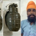 हैंड ग्रेनेड के साथ पकड़ा गया सरूप सिंह