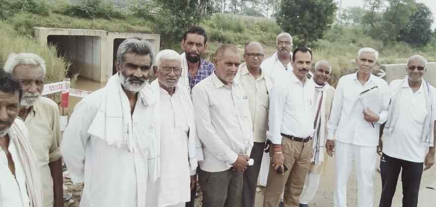 Tehsildar inspected Govindpuri underpass, made report