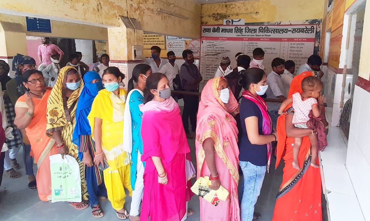 fever patient increase in district