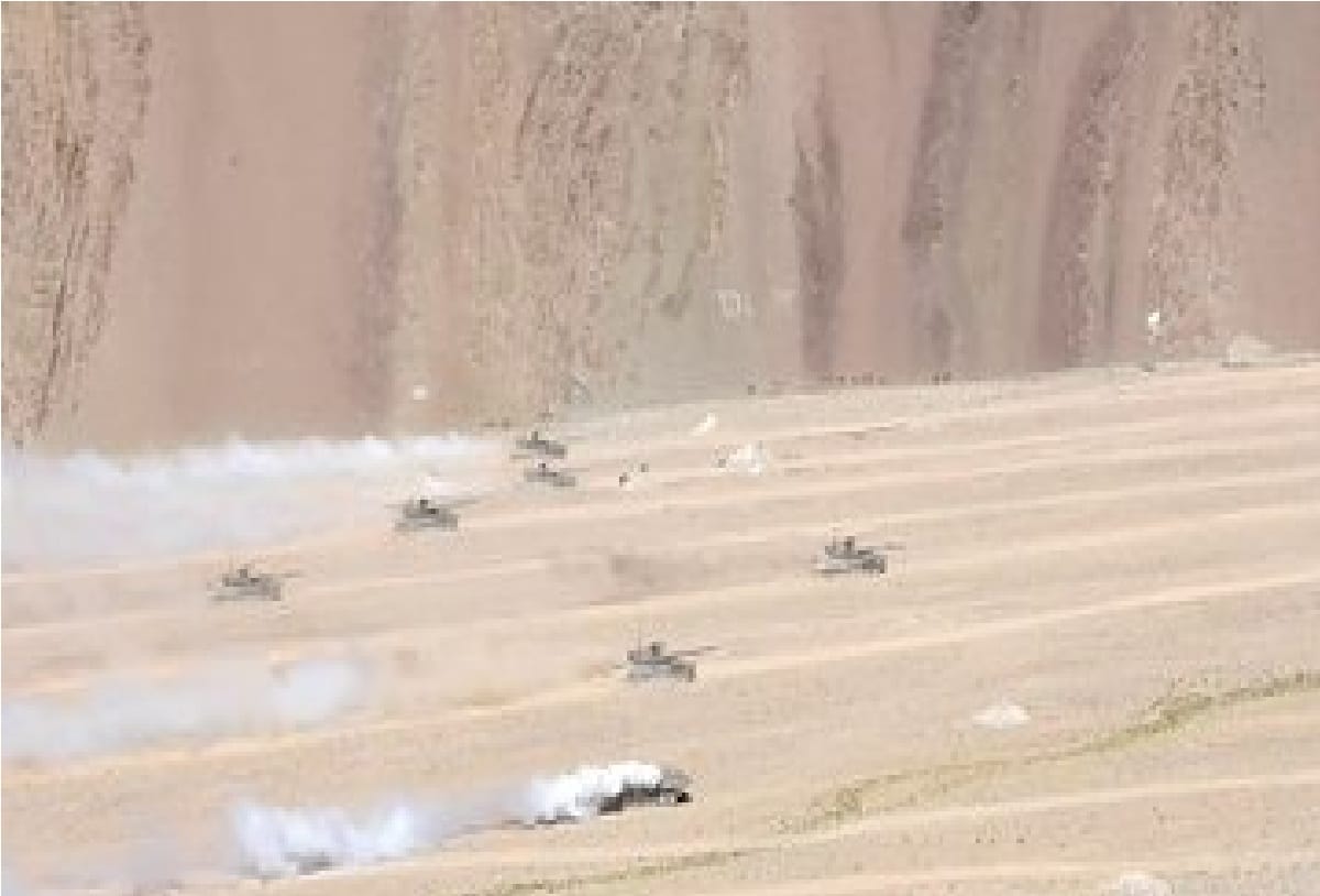 Army conducts live power exercise led by Fire and Fury Corps in Ladakh